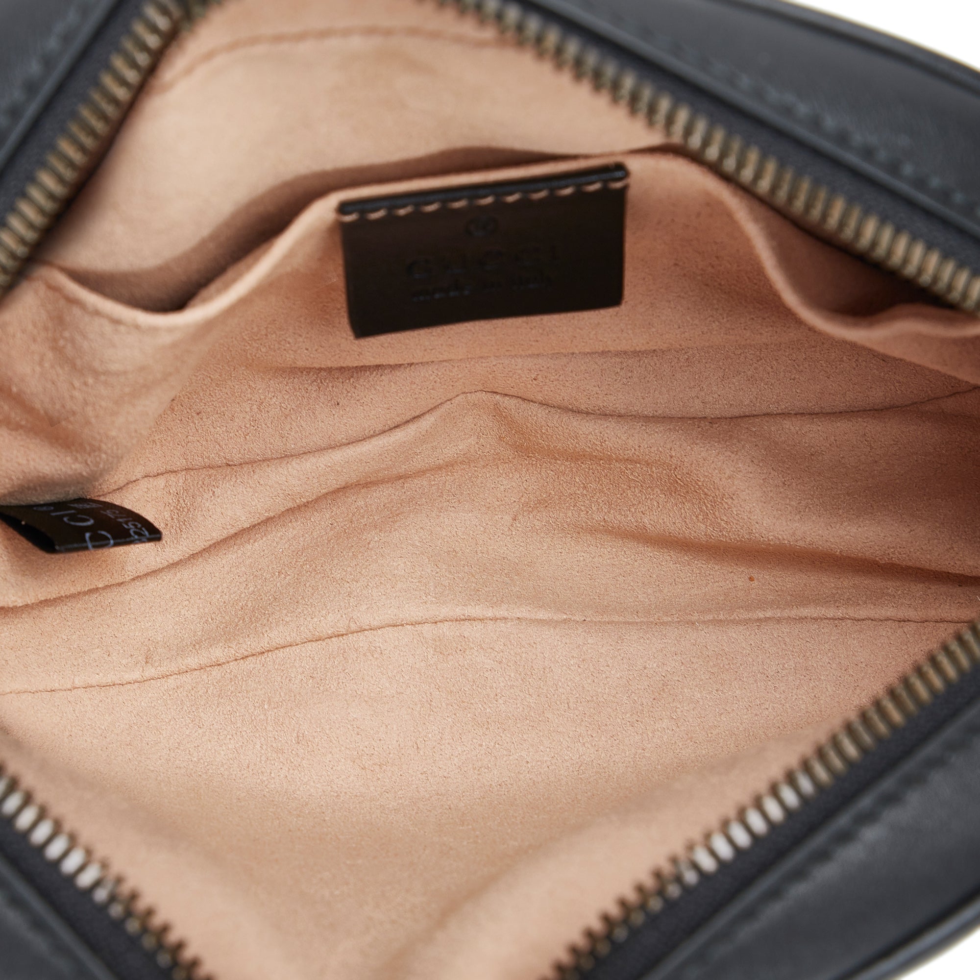 Gucci GG Marmont Matelassé Belt Bag - Black Waist Bags, Handbags