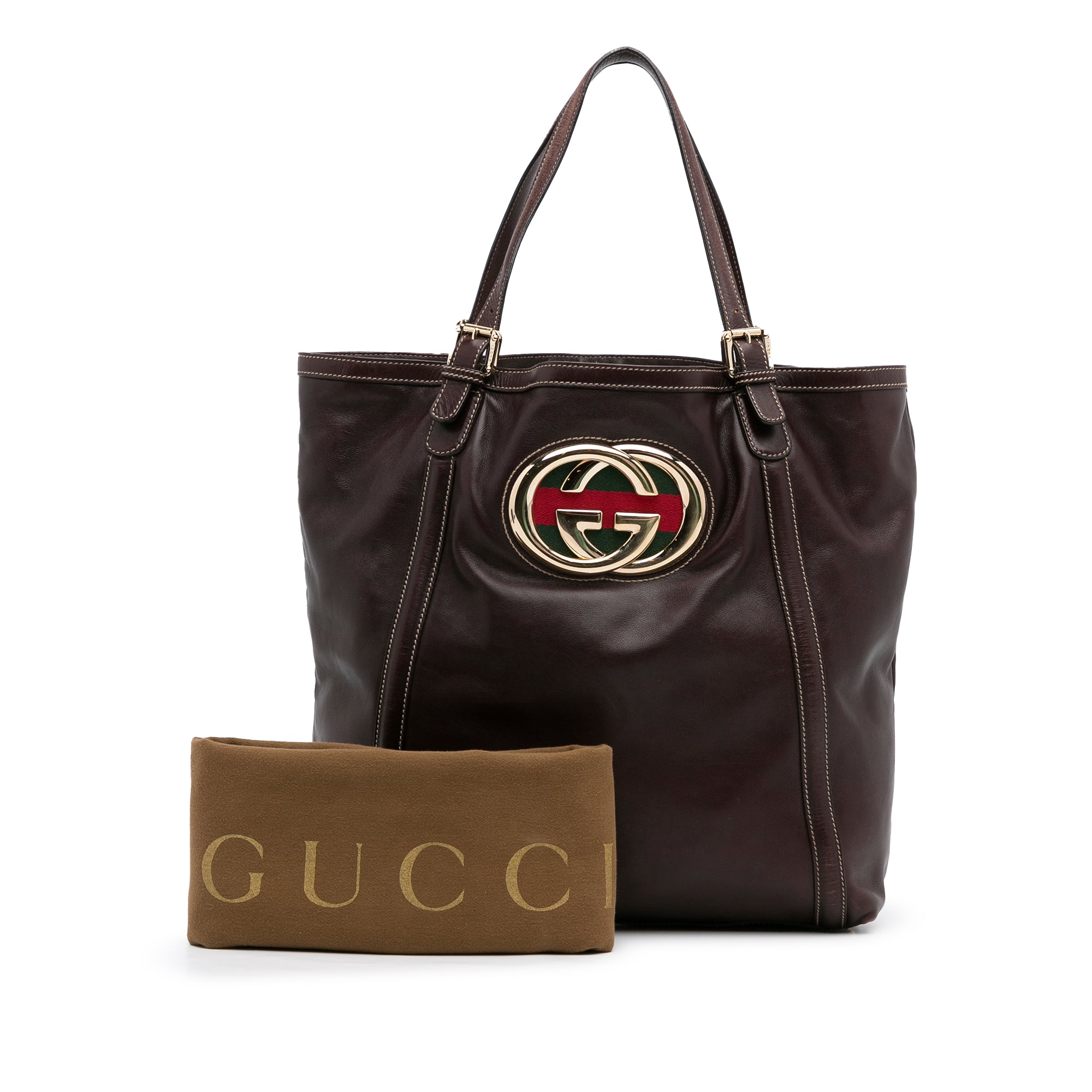 Gucci Large Britt GG Canvas Tote Bag Women