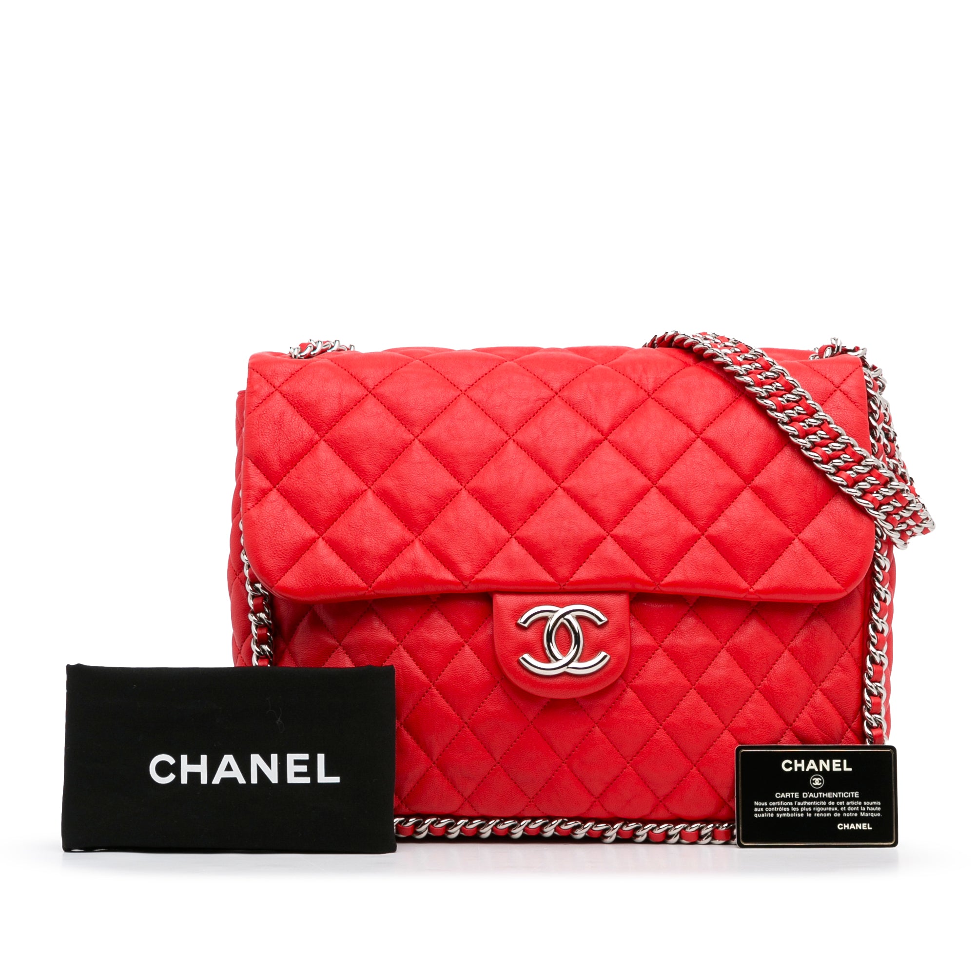 Chanel Large Chain Around Flap Bag