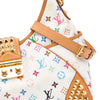 White Louis Vuitton Monogram Multicolore Chrissie MM Shoulder Bag