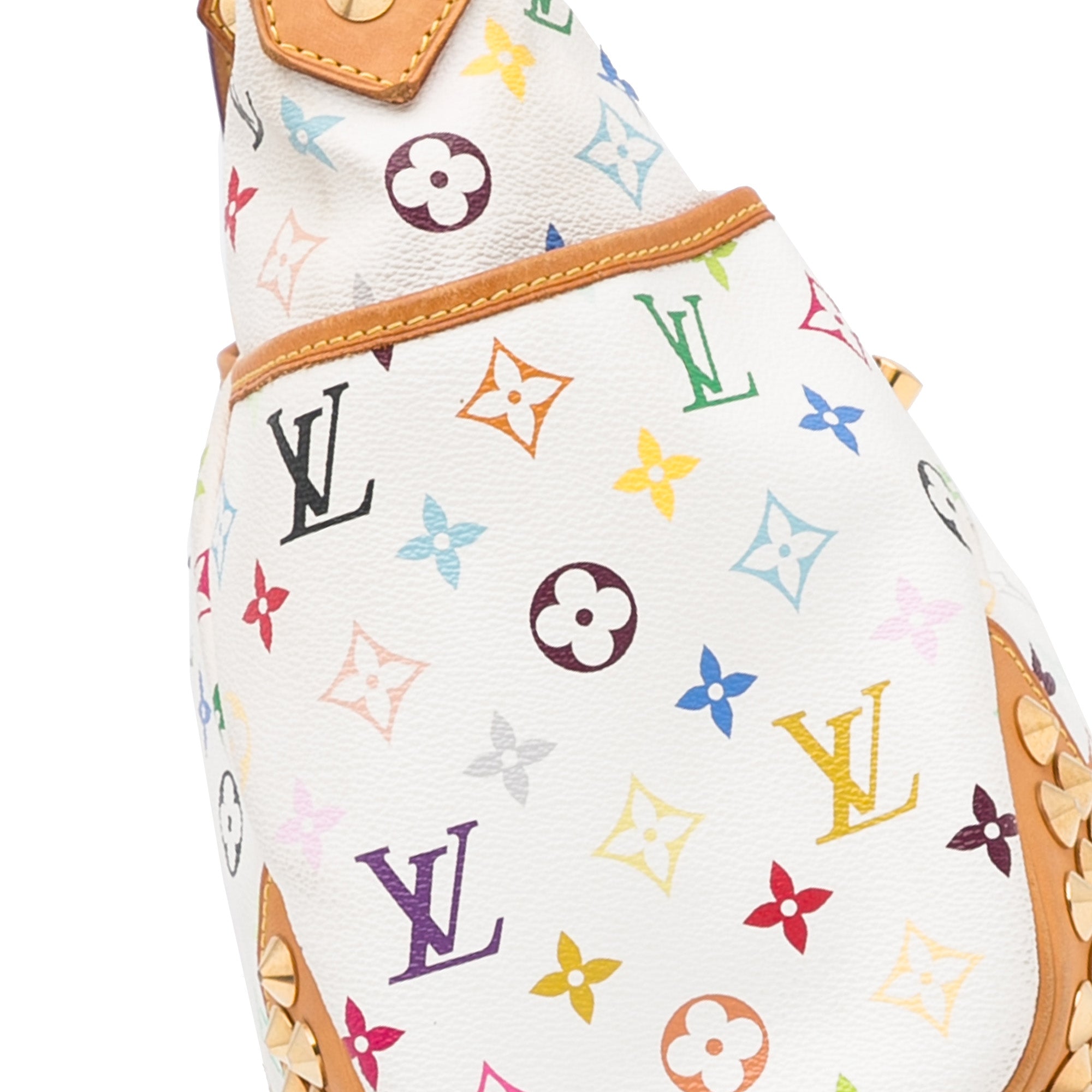 White Louis Vuitton Monogram Multicolore Chrissie MM Shoulder Bag –  Designer Revival