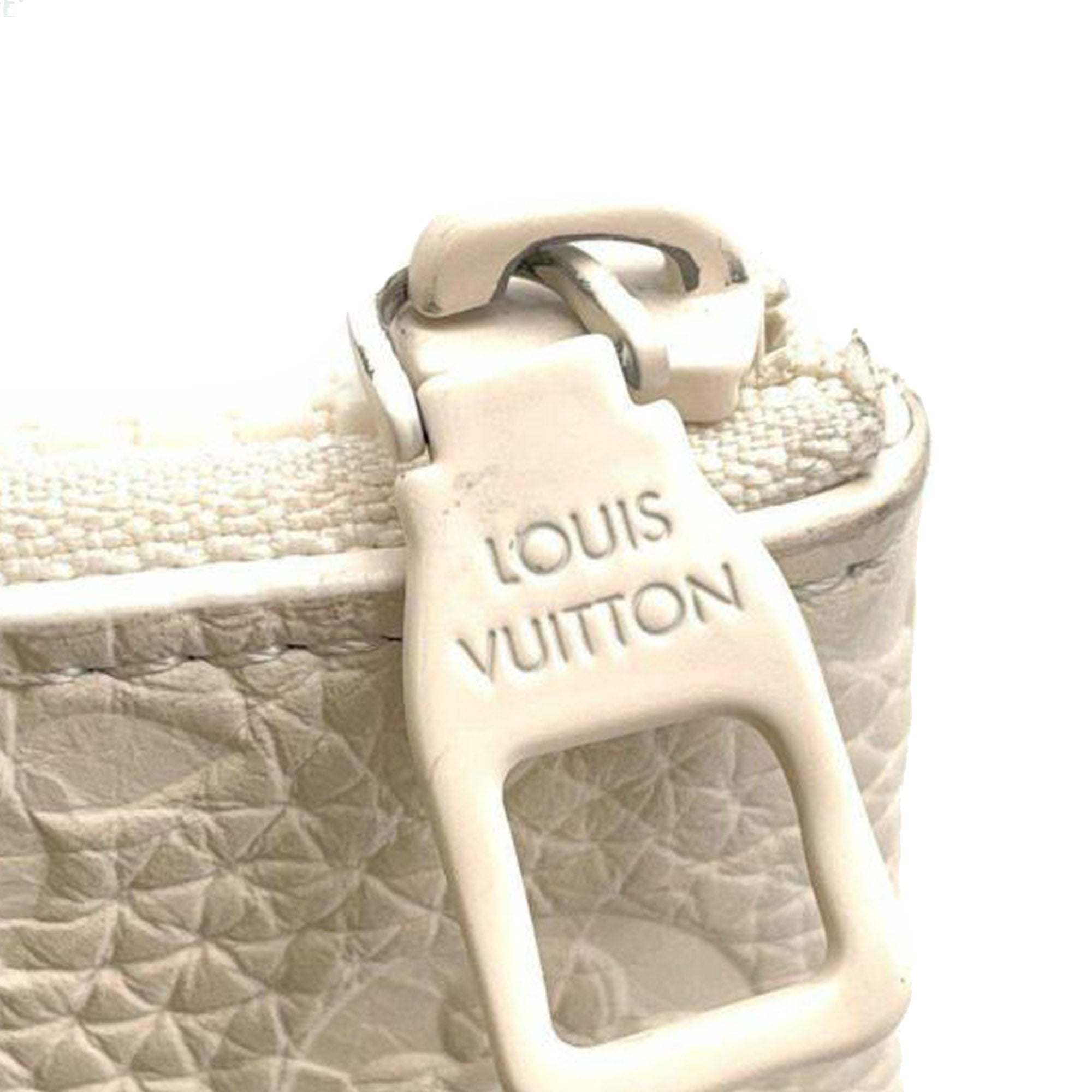 Louis Vuitton A4 Pouch Monogram White