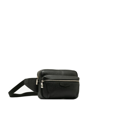 Black Louis Vuitton Taiga Outdoor Bumbag Belt Bag - Designer Revival