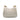 White Chanel Small CC Crumpled Calfskin Wavy Hobo Crossbody Bag - Designer Revival