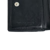 Black Bottega Veneta Intrecciato Trifold Wallet