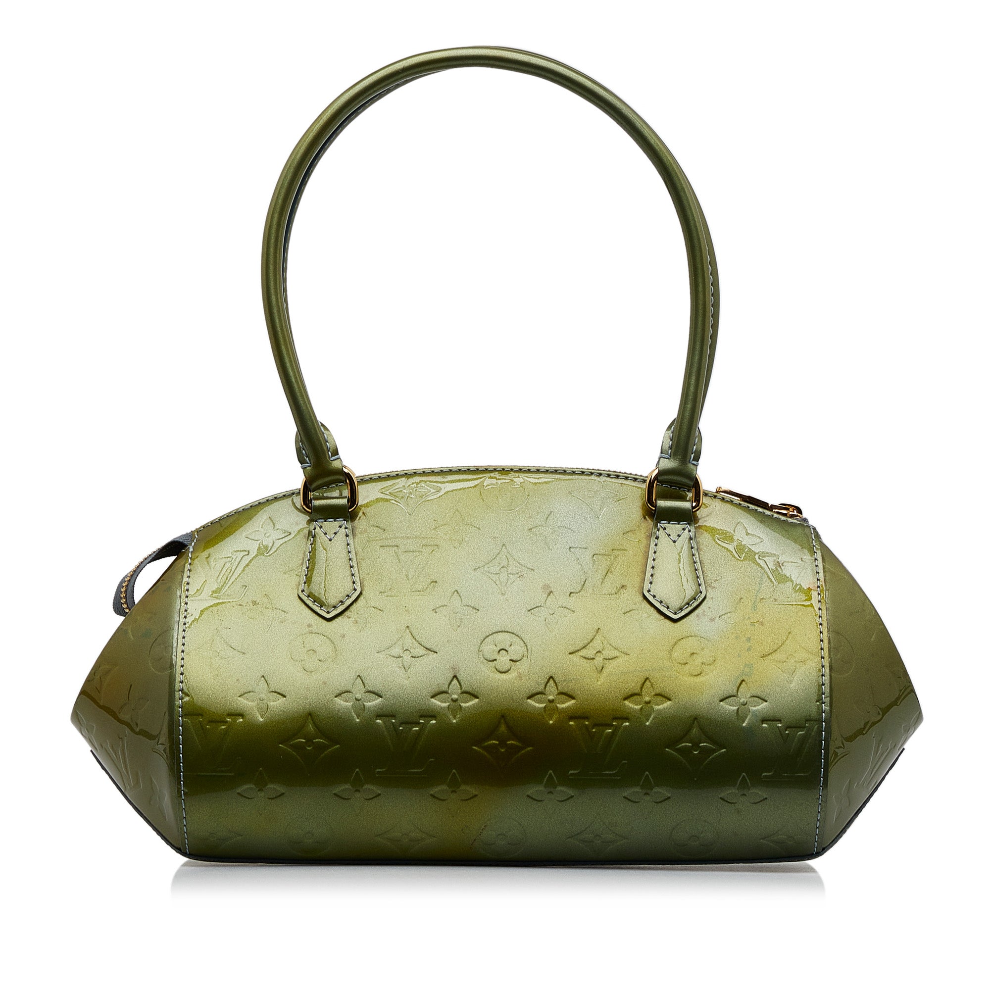 Green Louis Vuitton Monogram Vernis Sherwood PM Shoulder Bag – Designer  Revival