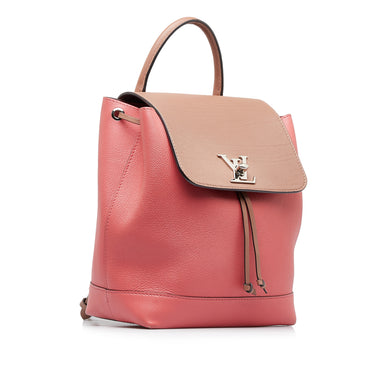 Pink Louis Vuitton Lockme Backpack - Designer Revival