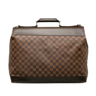 Brown Louis Vuitton Damier Ebene West End PM Travel Bag - Designer Revival