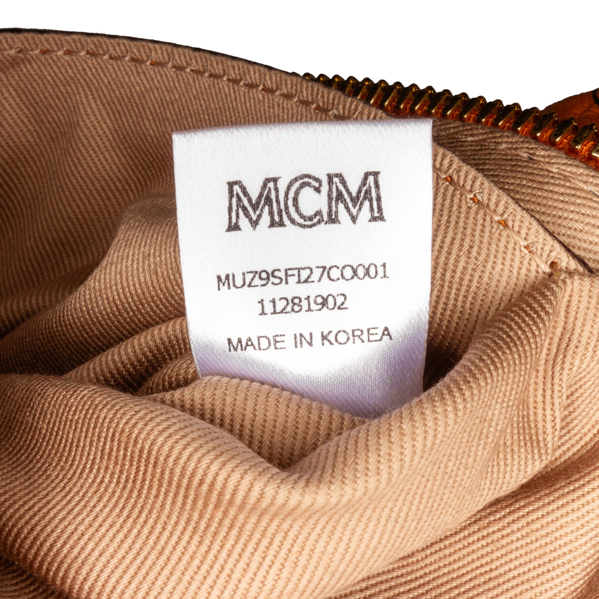Tan MCM Visetos Belt Bag – Designer Revival