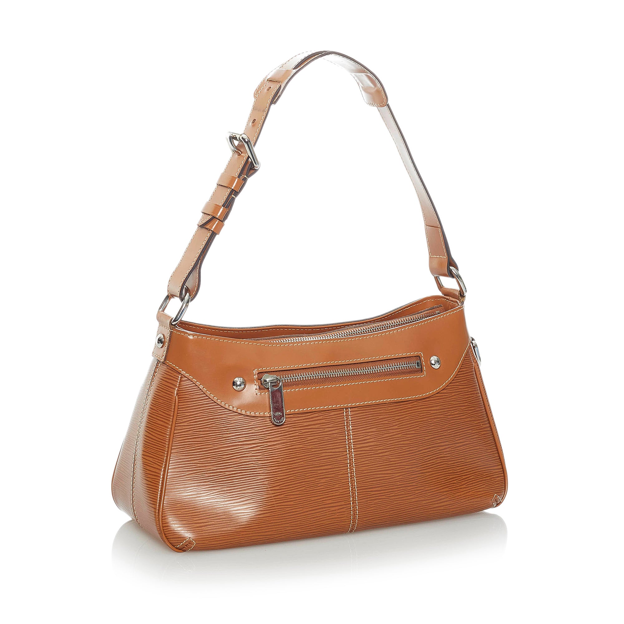 Turenne cloth handbag Louis Vuitton Brown in Cloth - 35818967