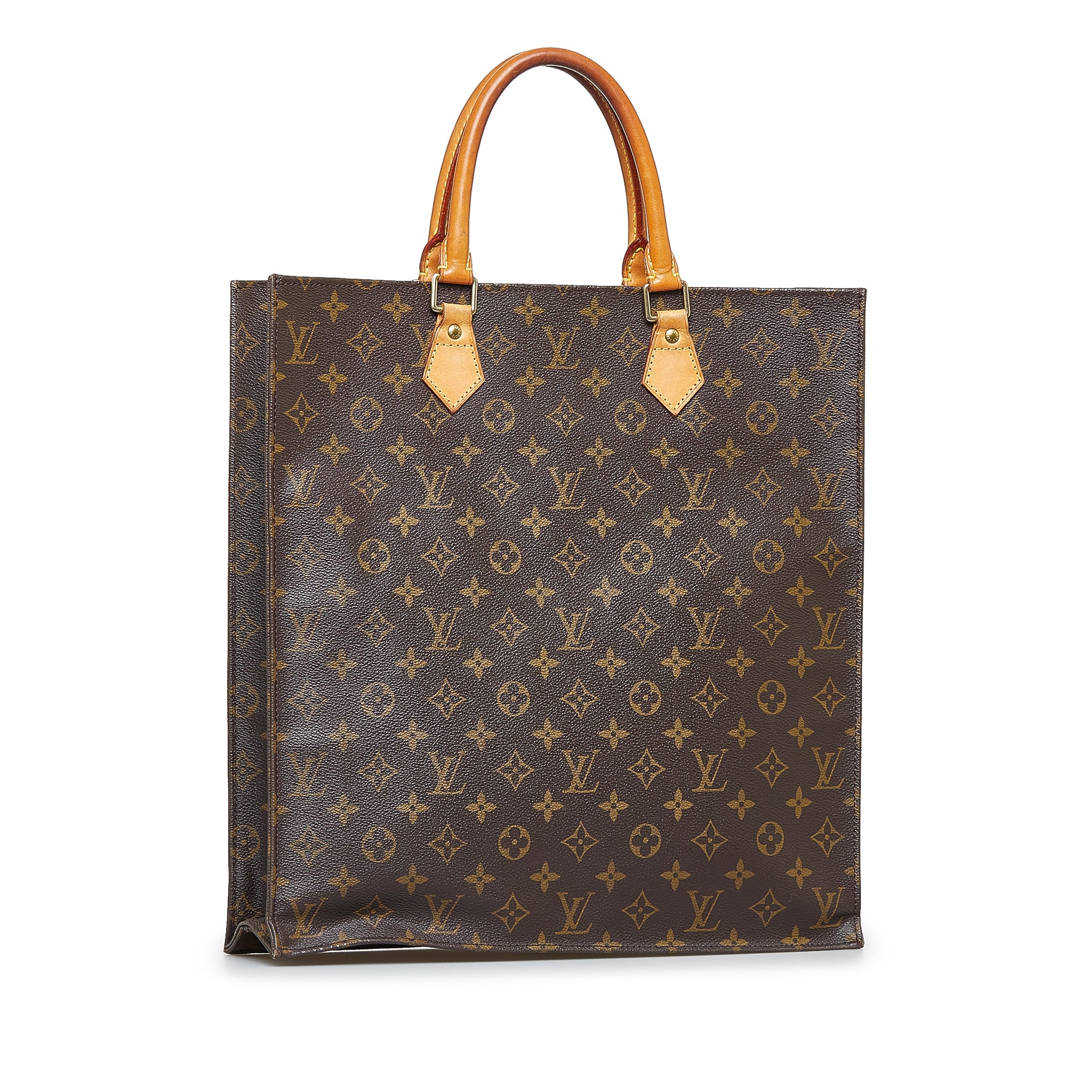 Louis Vuitton Monogram Sac Shopping Tote Bag Travel Bag
