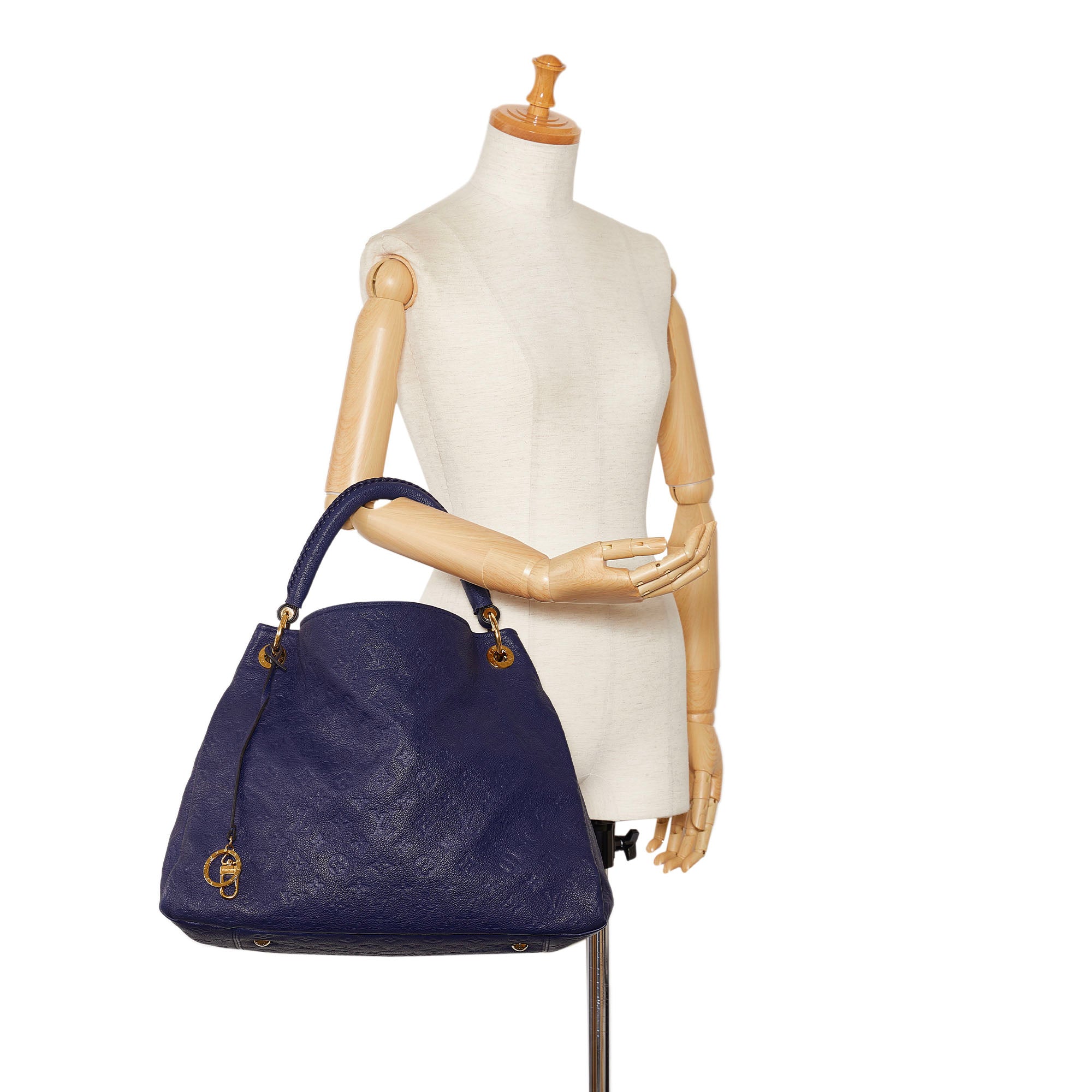 Blue Louis Vuitton Monogram Empreinte Artsy MM Hobo Bag –  AmaflightschoolShops Revival