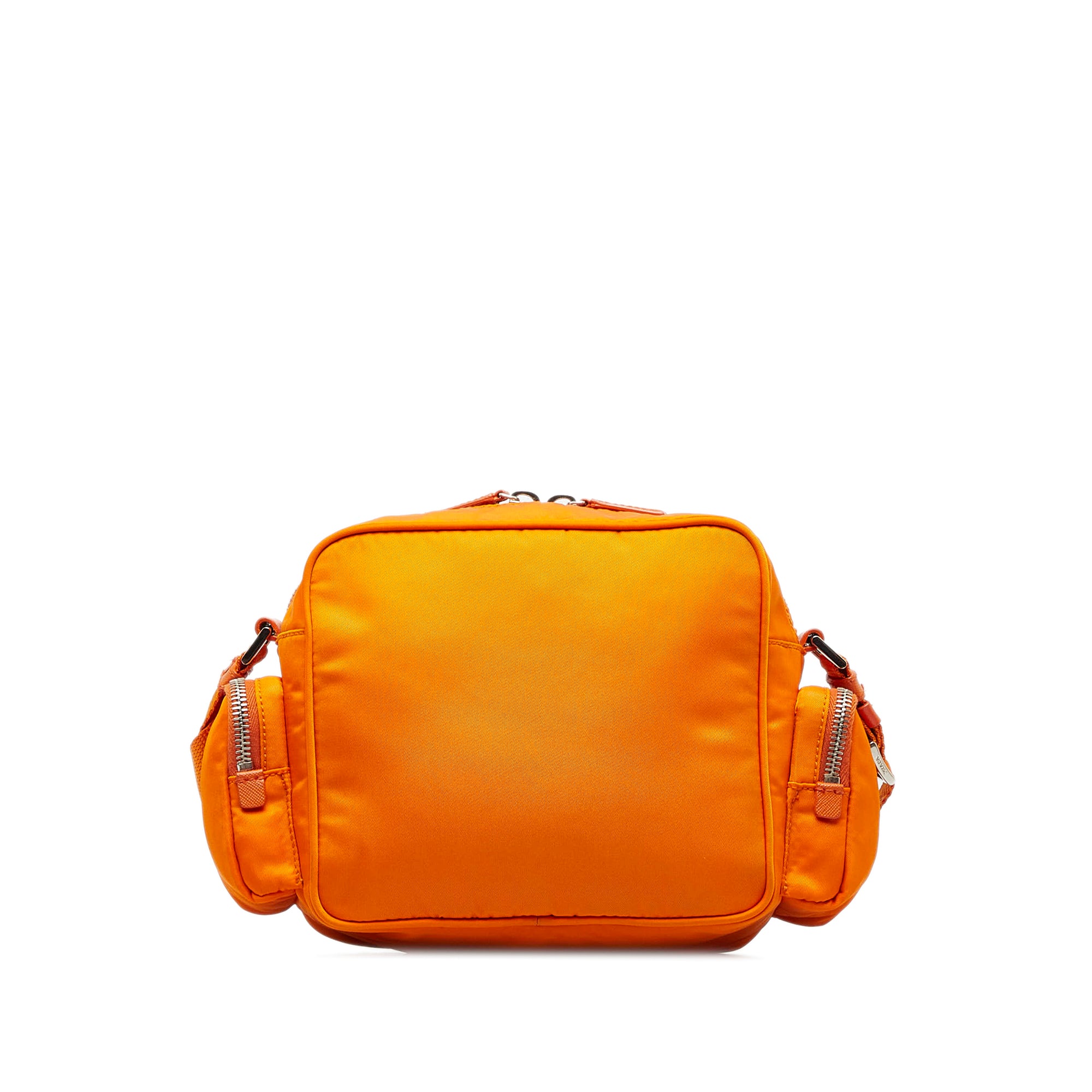 Orange Prada Tessuto Crossbody Bag – Designer Revival