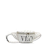 White Valentino VLTN Rockstud Spike Belt Bag