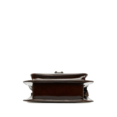 Brown Louis Vuitton Damier Ebene Triana Satchel – Designer Revival