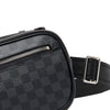 Black Louis Vuitton Damier Graphite Ambler Belt Bag