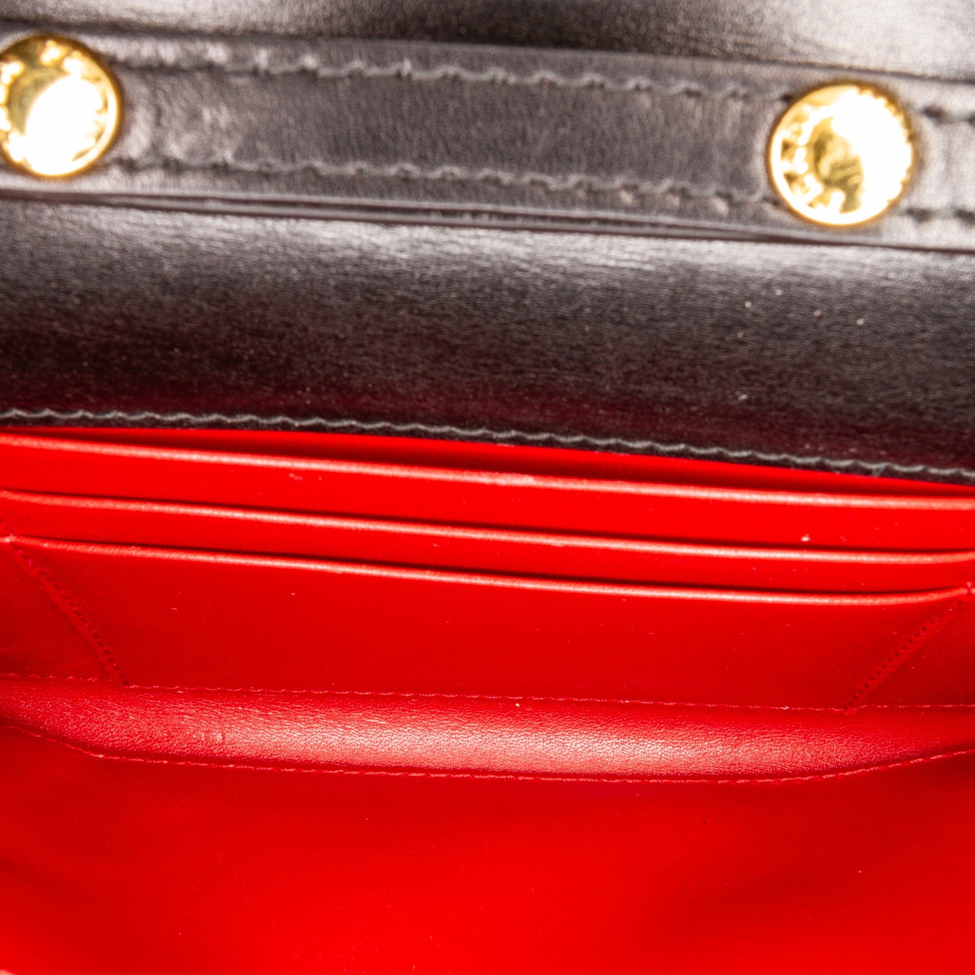 Black Prada Leather Wallet on Strap Crossbody Bag – Designer Revival