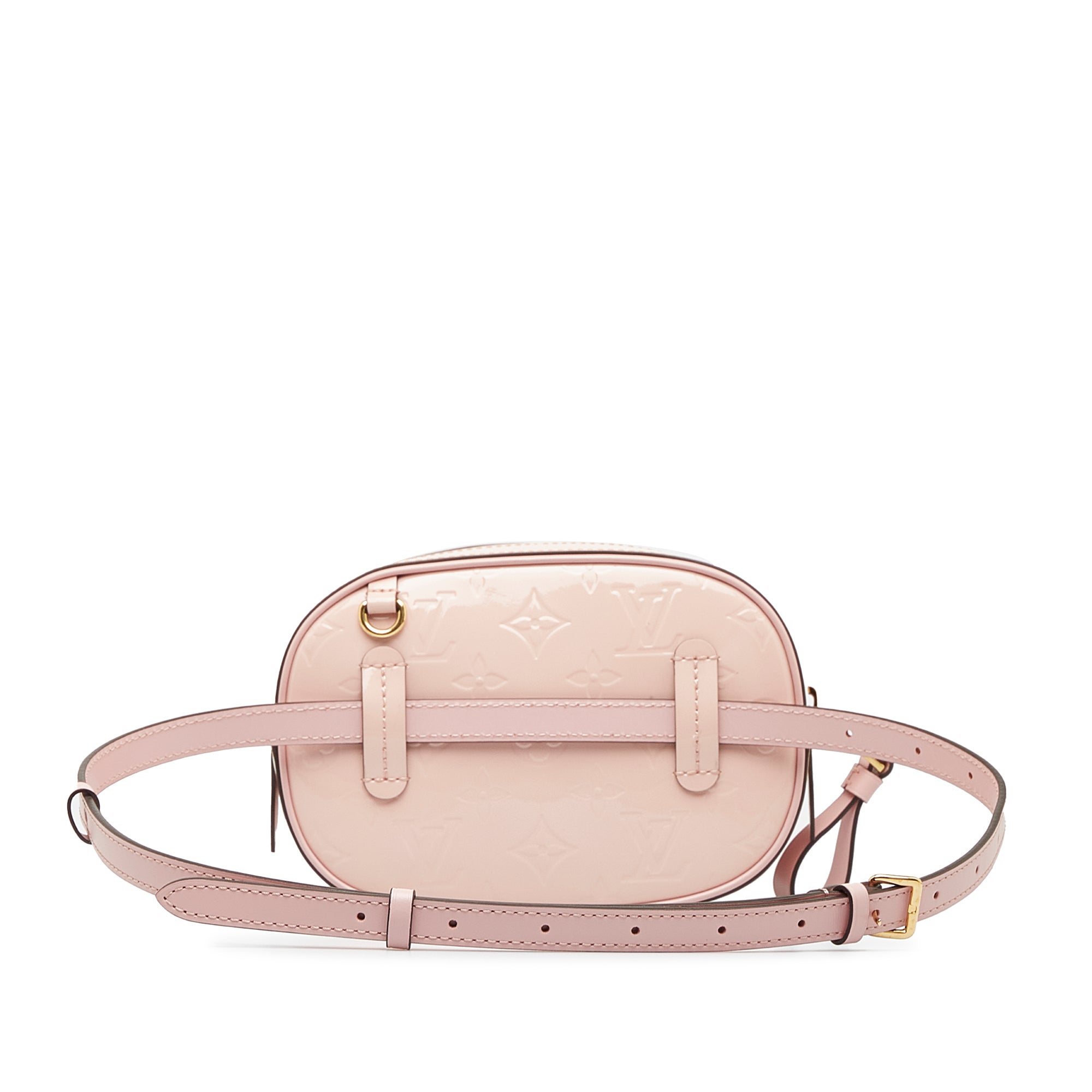 Louis Vuitton Belt Bag Monogram Vernis Pink 134333353