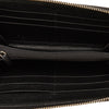 Black Gucci Interlocking G Zip Around Leather Wallet
