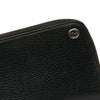 Black Gucci Interlocking G Zip Around Leather Wallet