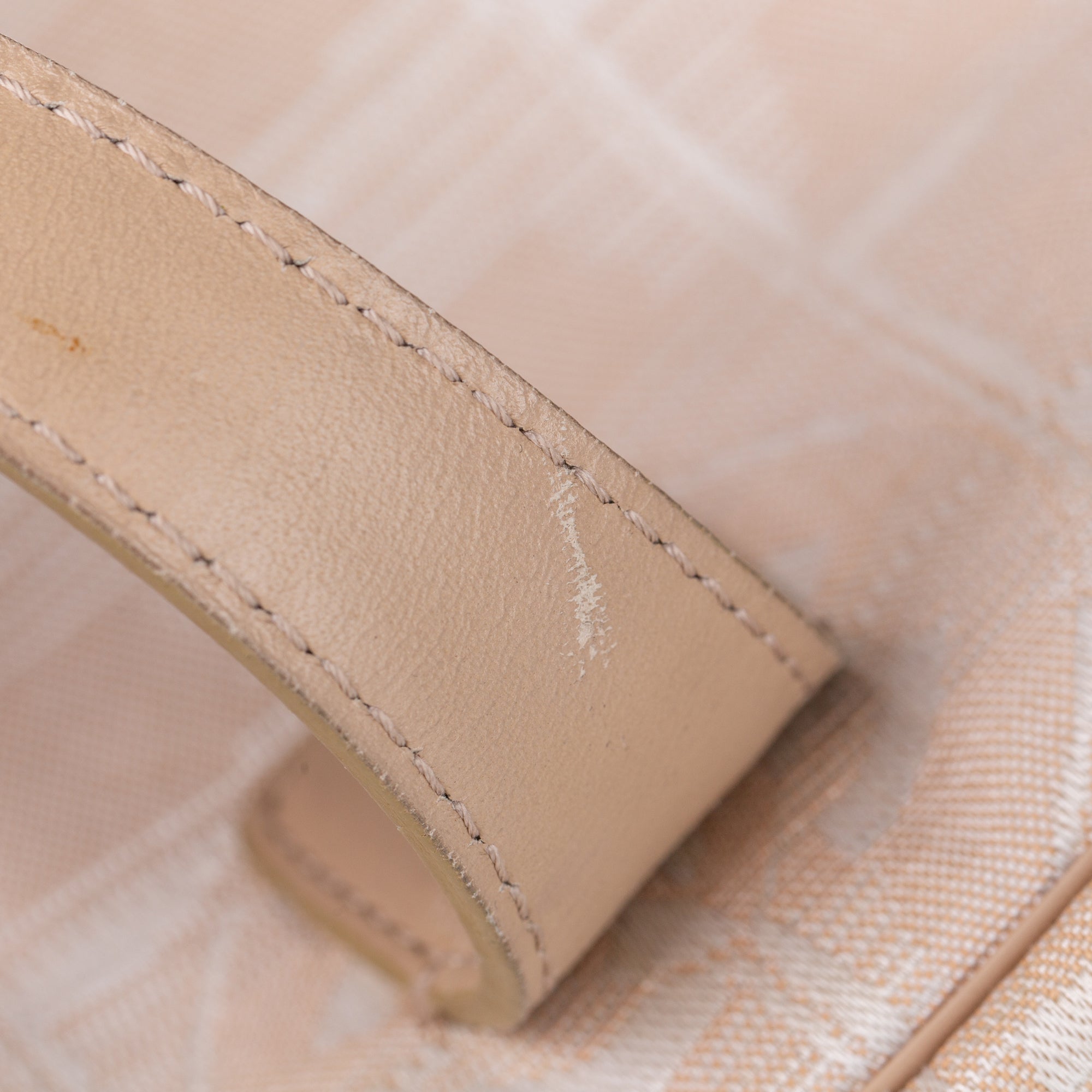 Brown Chanel New Travel Line Canvas Handbag - Designer Revival