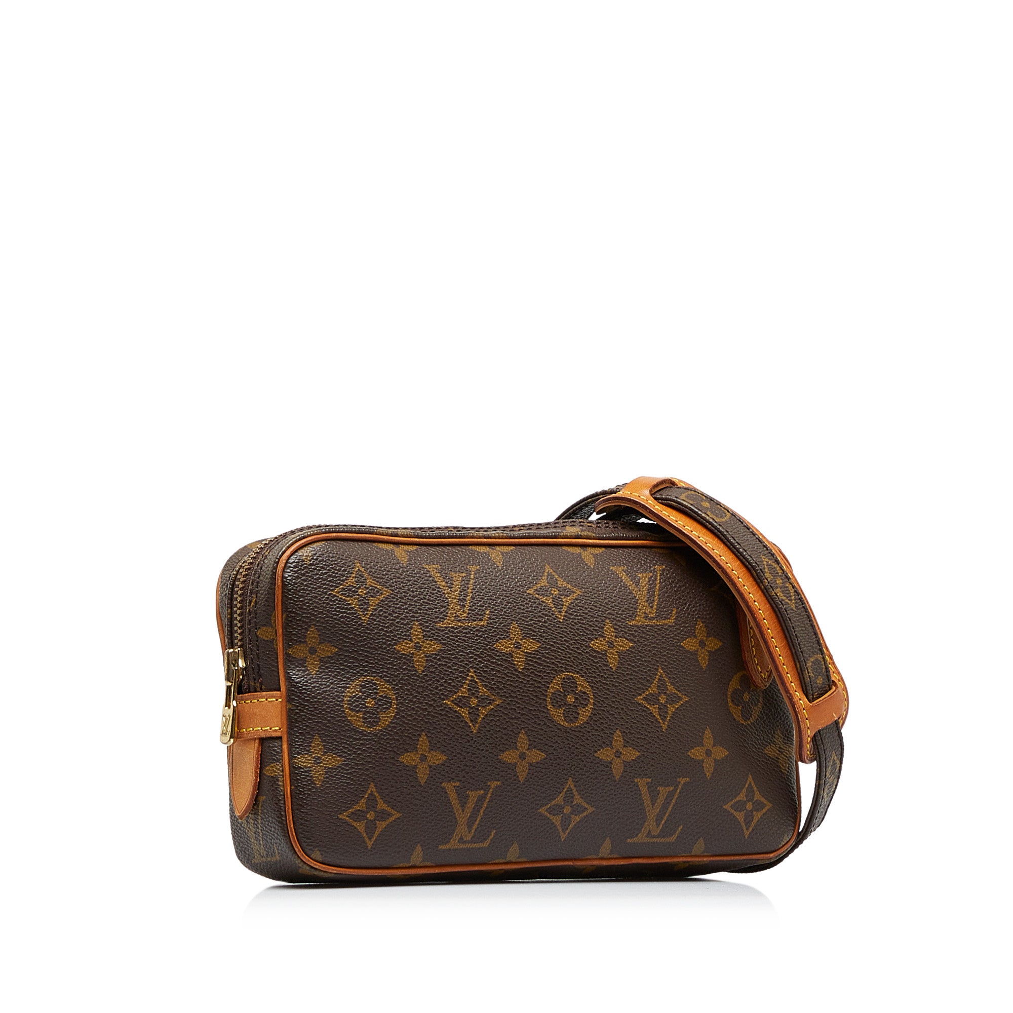 RvceShops Revival, Brown Louis Vuitton Monogram Pochette Marly Bandouliere  Crossbody Bag