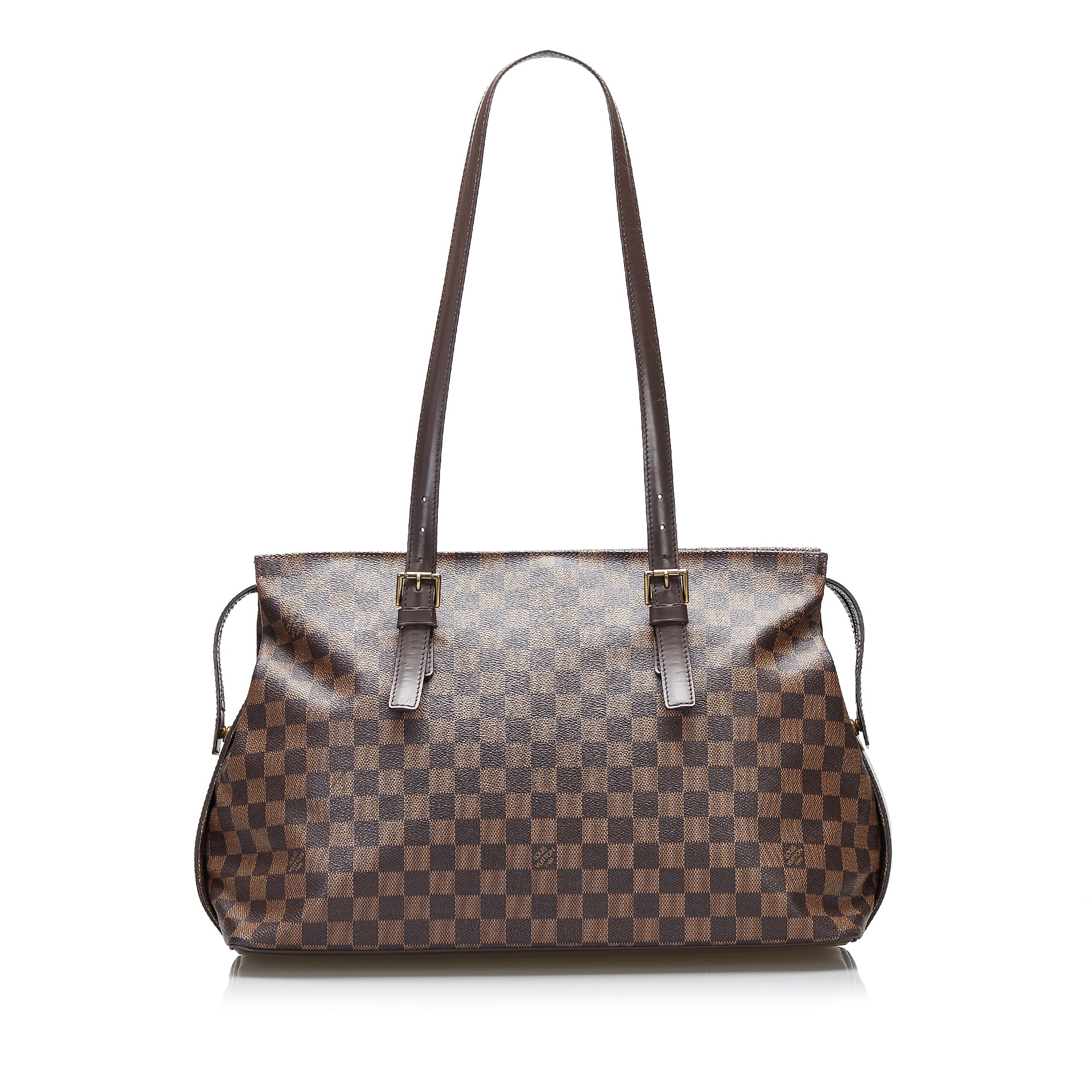 Authentic Louis Vuitton Damier Ebene Chelsea Tote Bag w/ COA Free