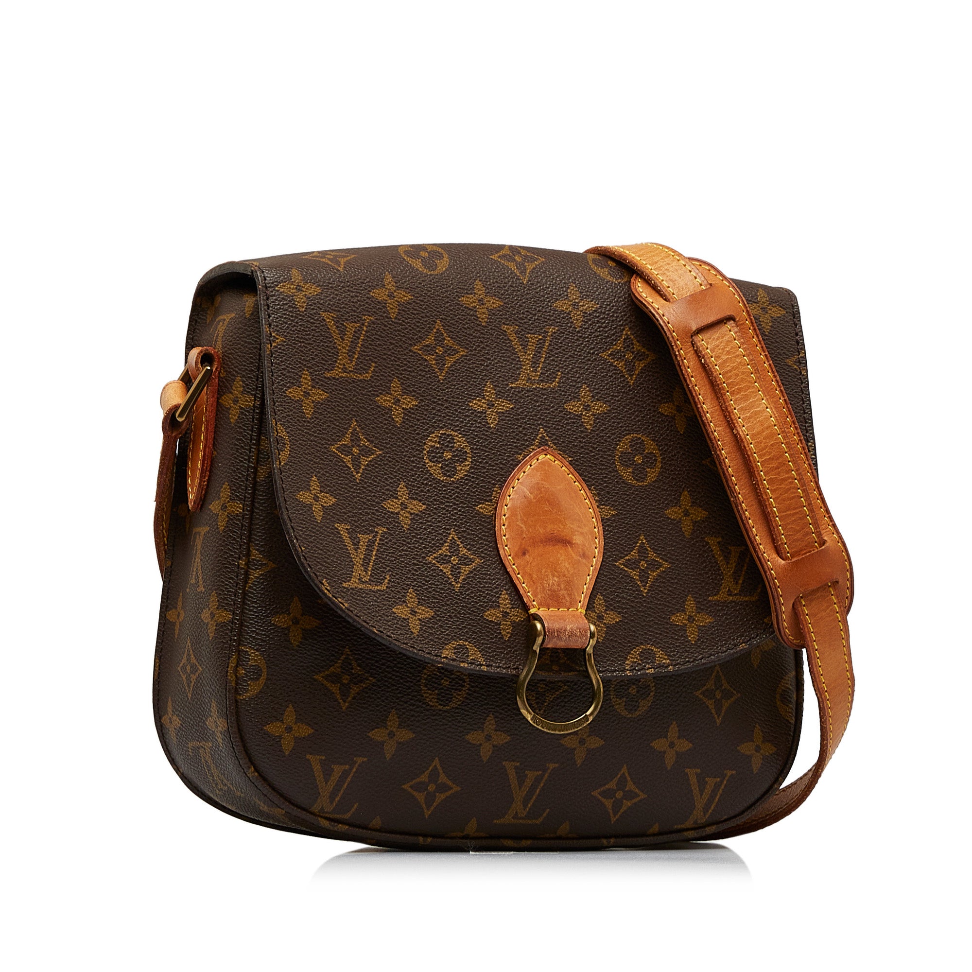 Saint cloud leather crossbody bag Louis Vuitton Brown in Leather - 37931050