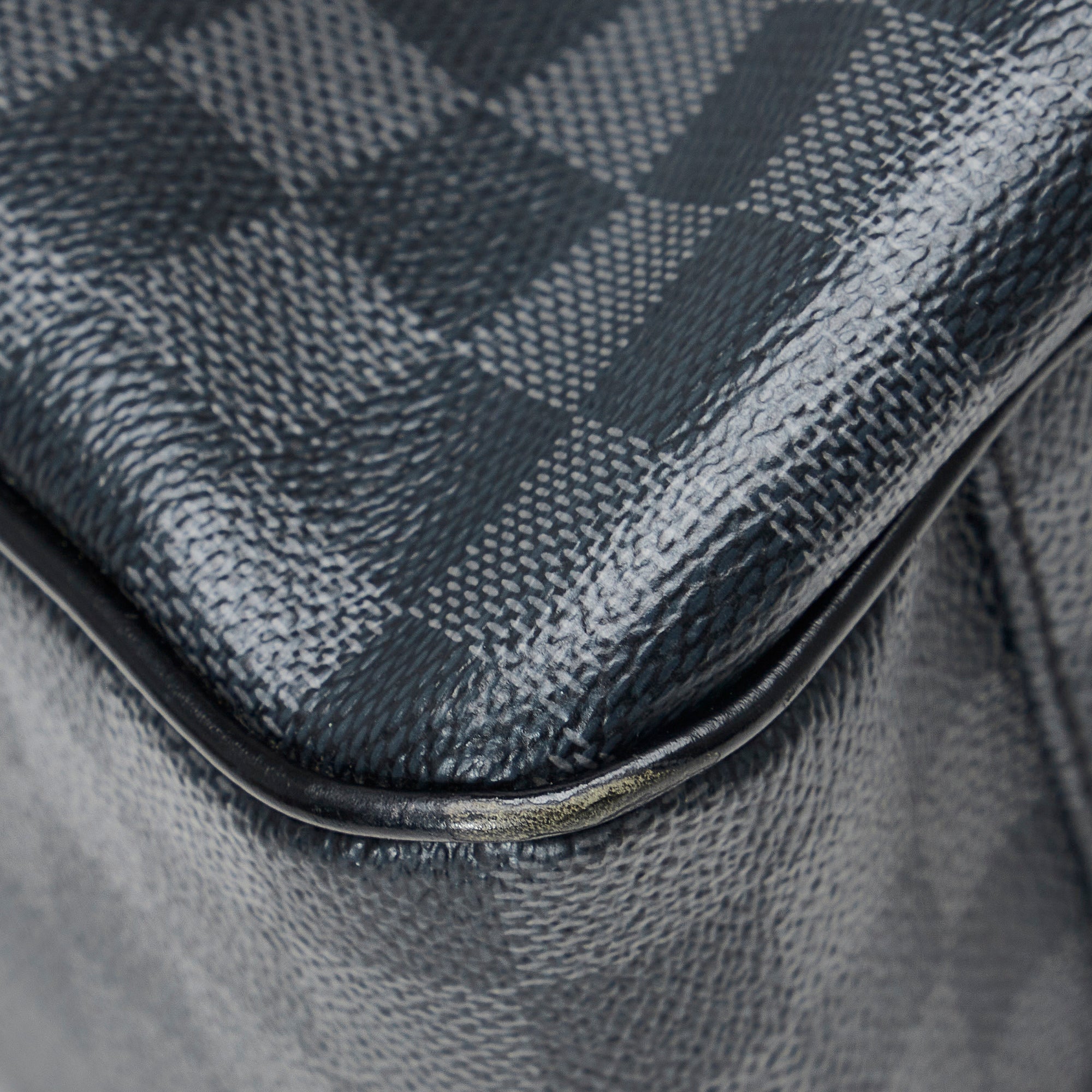 Black Louis Vuitton Damier Graphite Tadao PM Satchel – Designer Revival