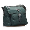 Green Prada Tessuto Crossbody Bag