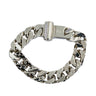 Silver Louis Vuitton Silver Tone Bracelet - Designer Revival