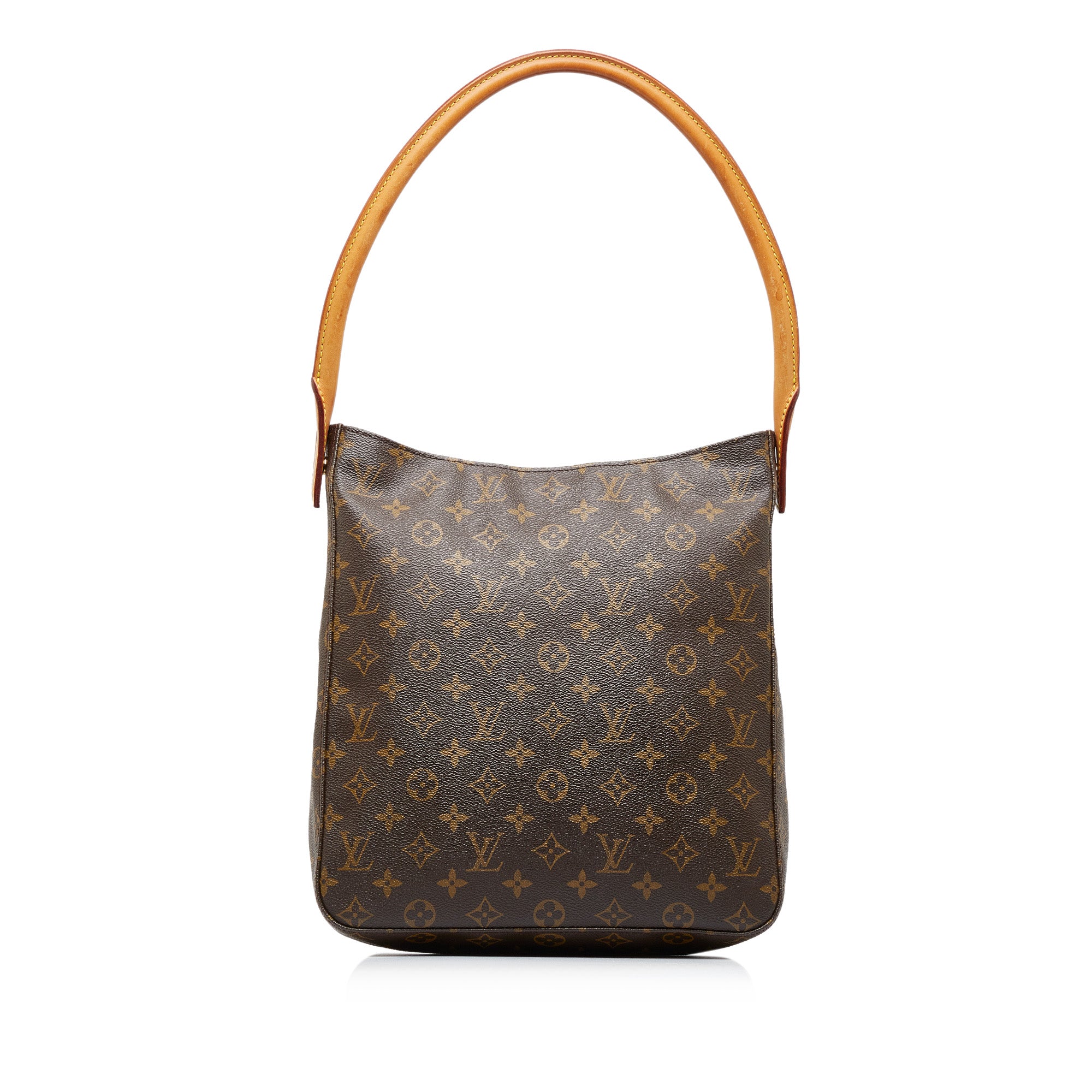 Louis Vuitton - Authenticated Boulogne Handbag - Leather Brown for Women, Good Condition