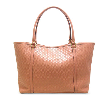 Pink Gucci Medium Microguccissima Joy Tote Bag - Designer Revival