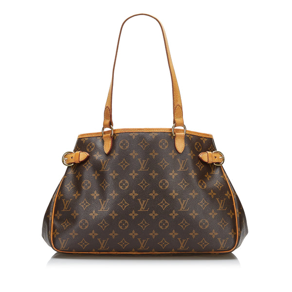 Brown Louis Vuitton Monogram Batignolles Horizontal Tote Bag, Cra-wallonieShops Revival