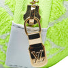 Green Louis Vuitton Monogram Tennis Ball Bag Charm Coin Pouch