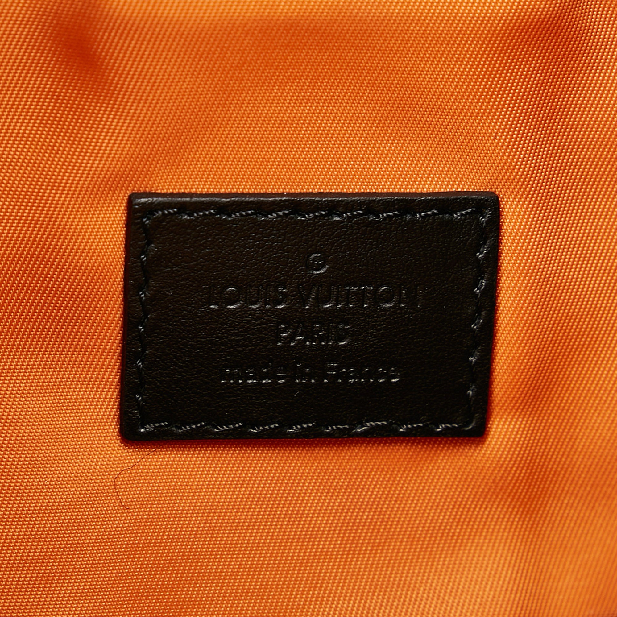 Black Louis Vuitton Monogram Shadow Chalk Backpack - Designer Revival