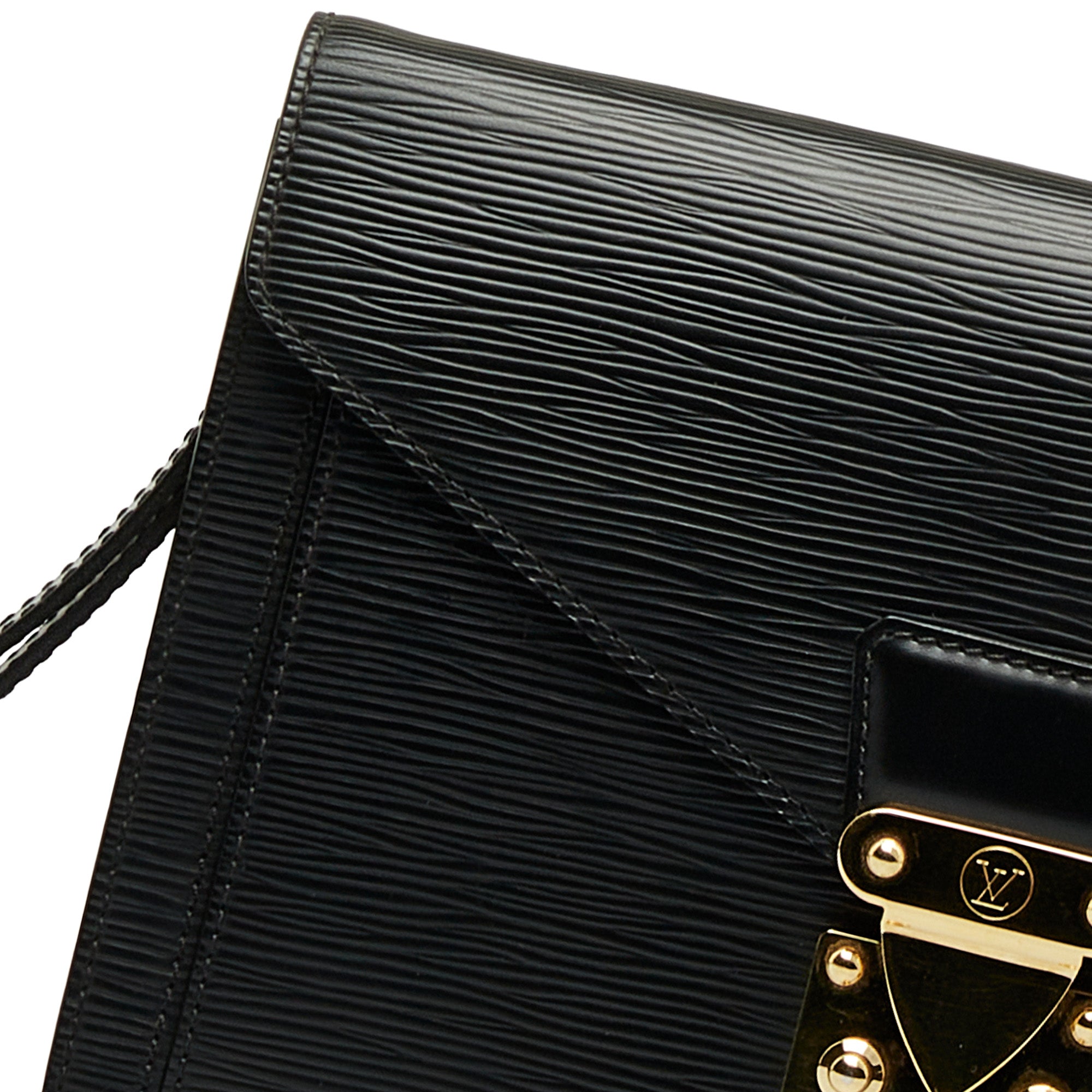 Black Louis Vuitton Epi Pochette Sellier Dragonne Clutch Bag – Designer  Revival