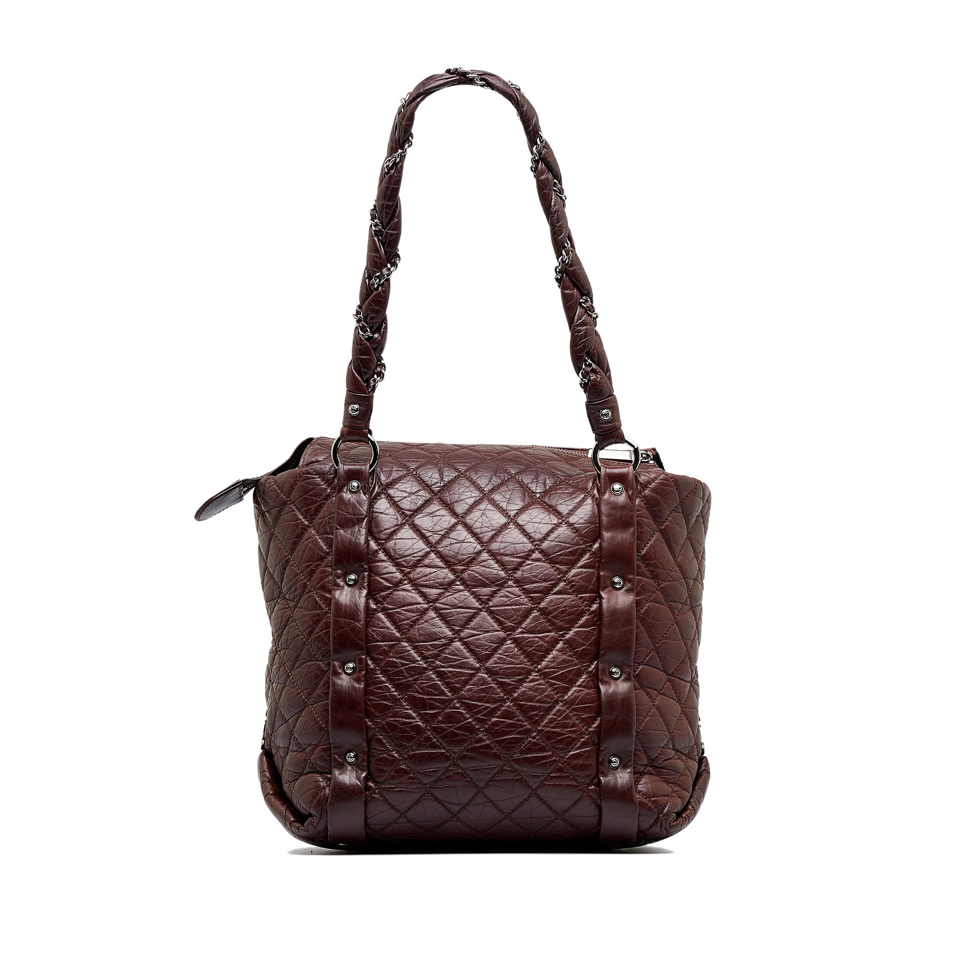 Brown Chanel Lady Braid Shopping Tote – Designer Revival