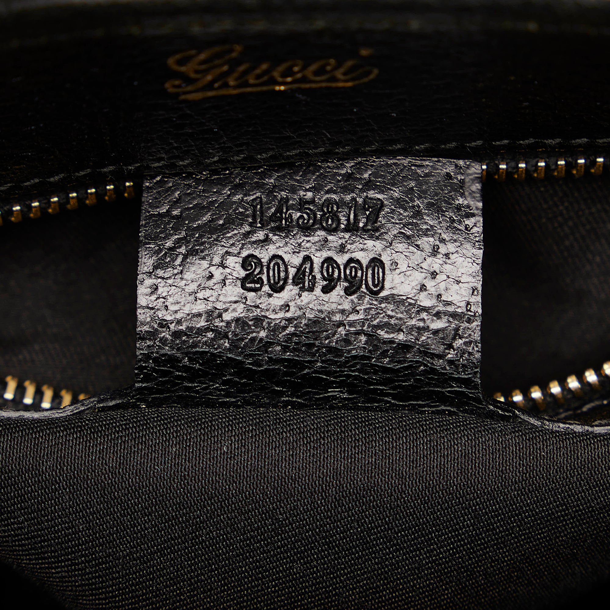 Black Gucci GG Canvas Jackie Crossbody Bag – Designer Revival
