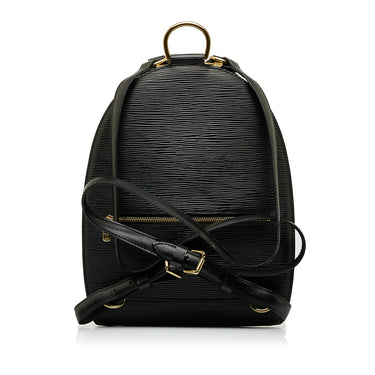 Black Louis Vuitton Epi Mabillon Backpack