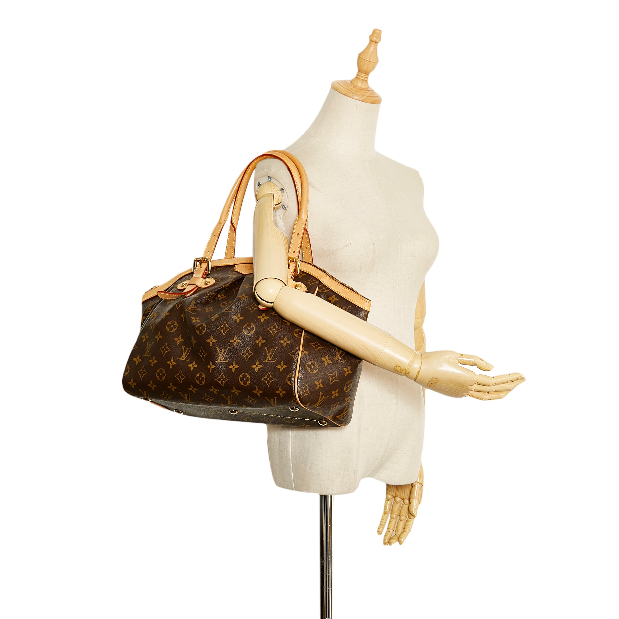 Louis Vuitton 2010 Pre-Owned Monogram Tivoli GM Tote Bag - Brown for Women