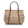Brown Prada Canapa Logo Satchel