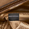 Brown Prada Canapa Logo Satchel