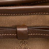 Brown Prada Canapa Logo Satchel