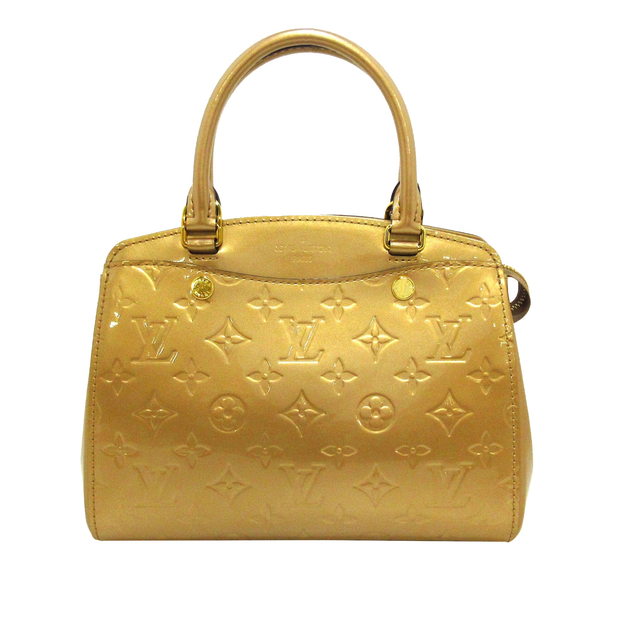 Louis Vuitton Vernis Monogram Tote in Gold | MTYCI