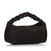 Black Alexander Wang Scrunchie Satin Mini Handbag Bag