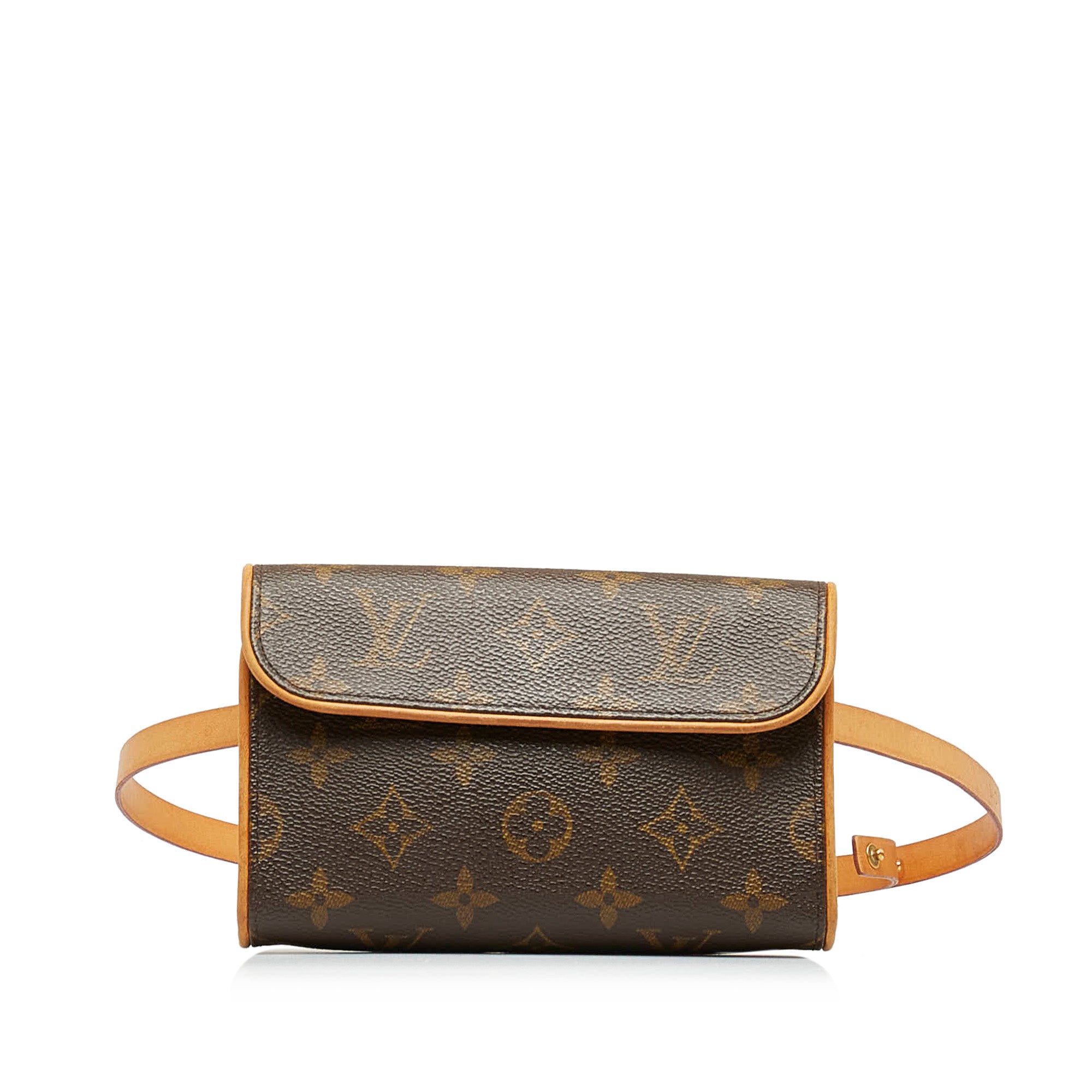 Louis Vuitton - Authenticated Multi Pochette Accessoires Handbag - Cloth Brown for Women, Never Worn