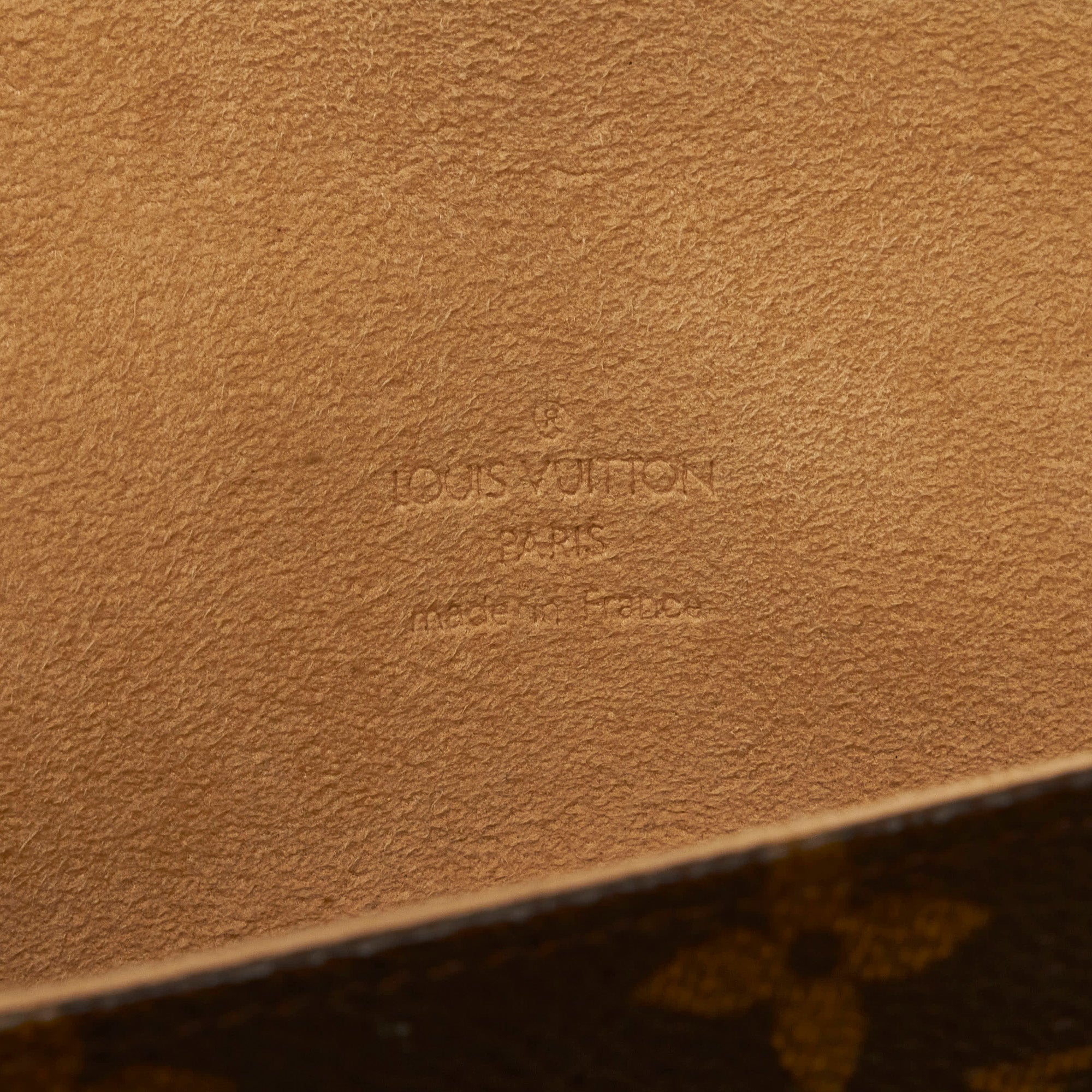 Louis Vuitton Brown Monogram Pochette Florentine Cloth ref.975673
