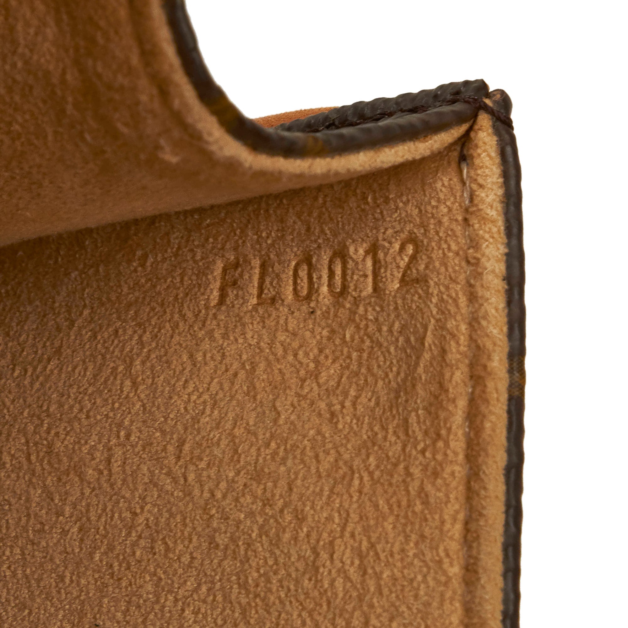 Louis Vuitton Brown Monogram Pochette Florentine Cloth ref.994088