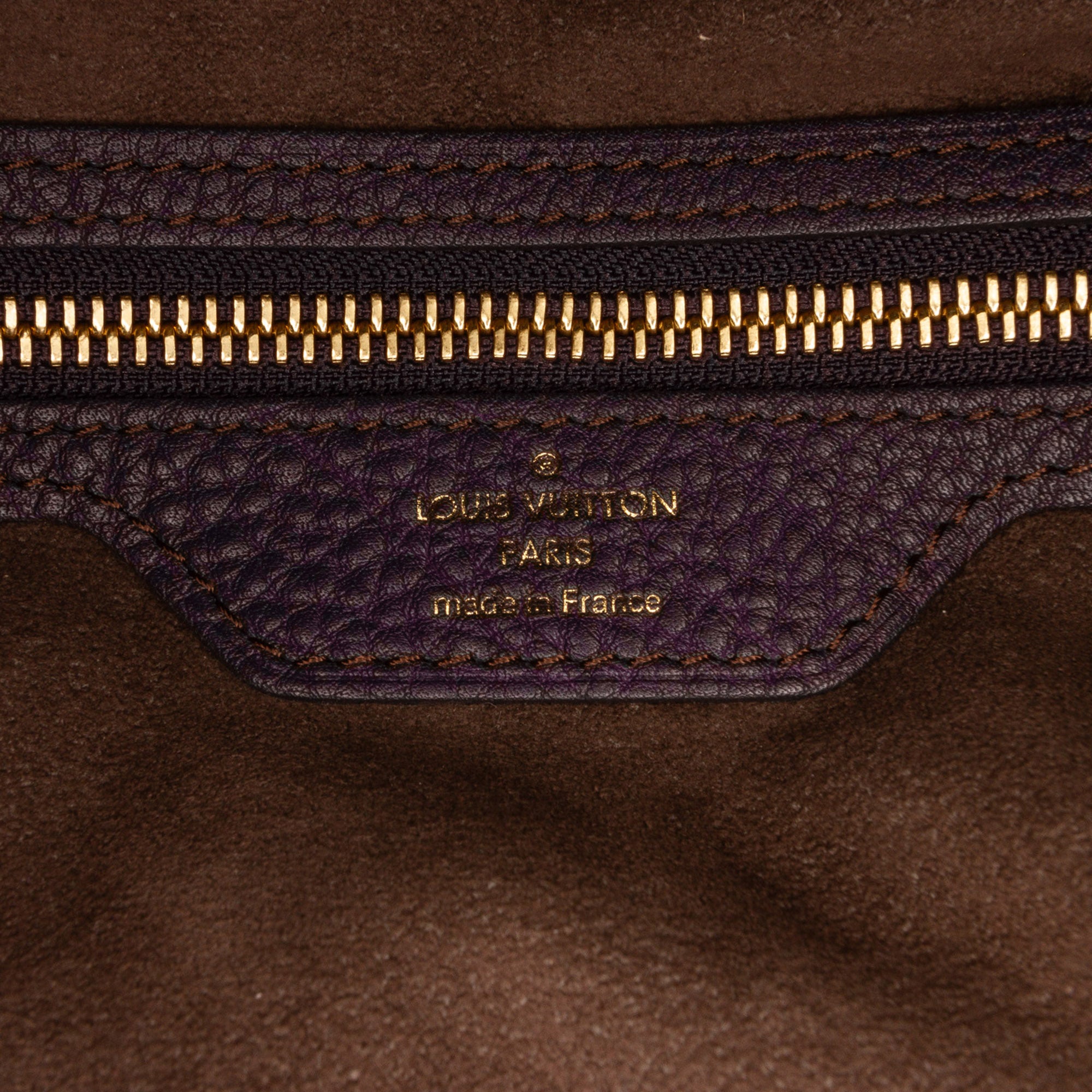 Louis Vuitton Purple Monogram Mahina Stellar PM Leather Pony-style